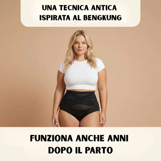Slip modellanti a vita alta specifici per il periodo post-parto