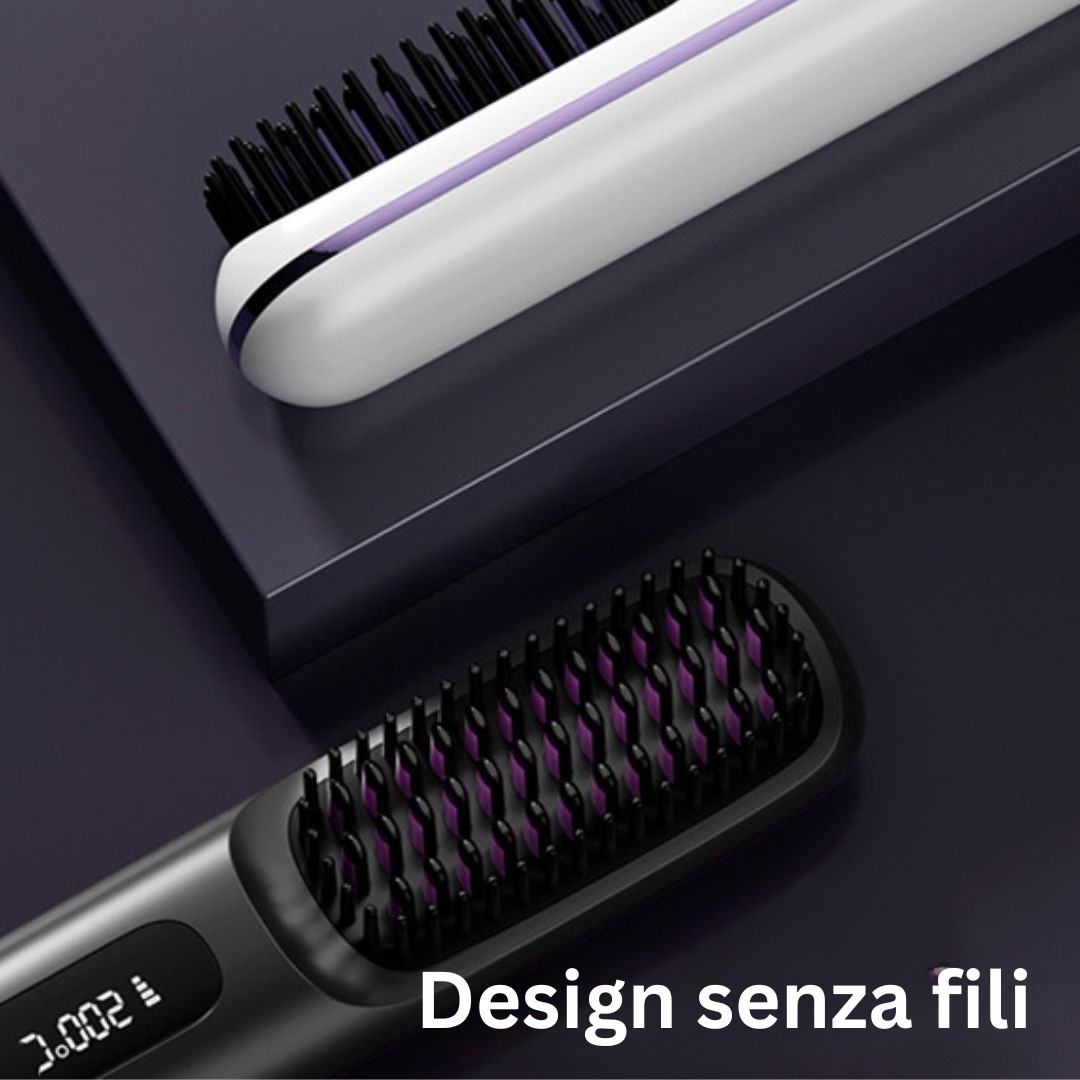 La PRIMA spazzola styling intelligente per capelli corti