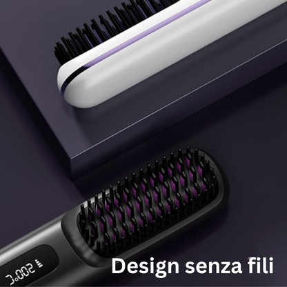 La PRIMA spazzola styling intelligente per capelli corti