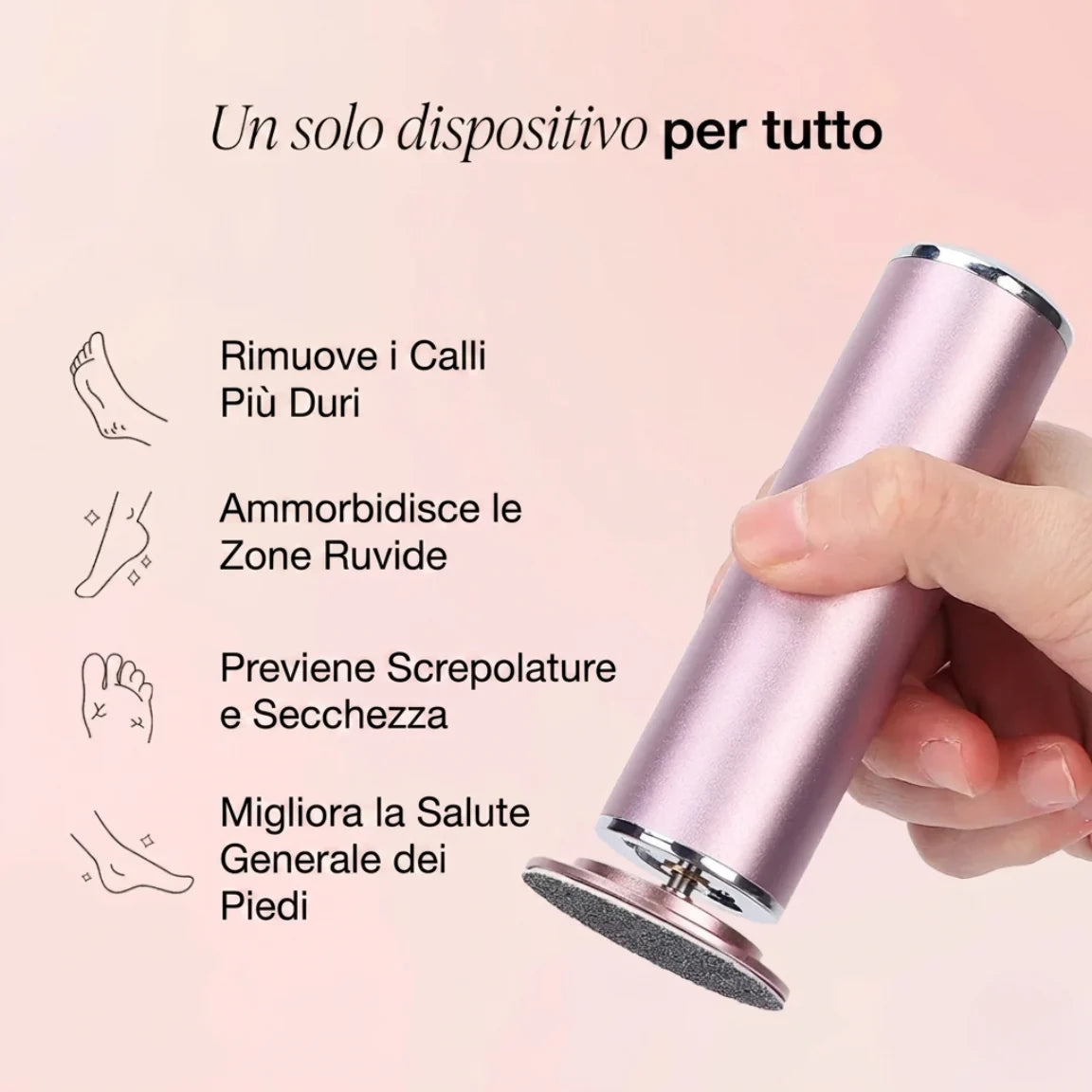 Sovalya Levigatrice Elettrica per i Piedi