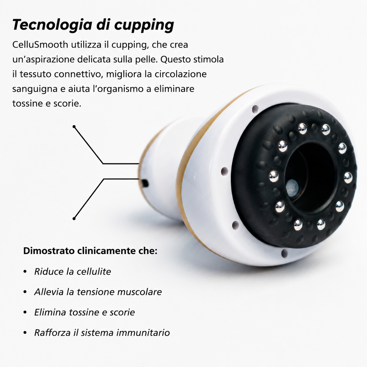 CelluSmooth™ Dispositivo per massaggi