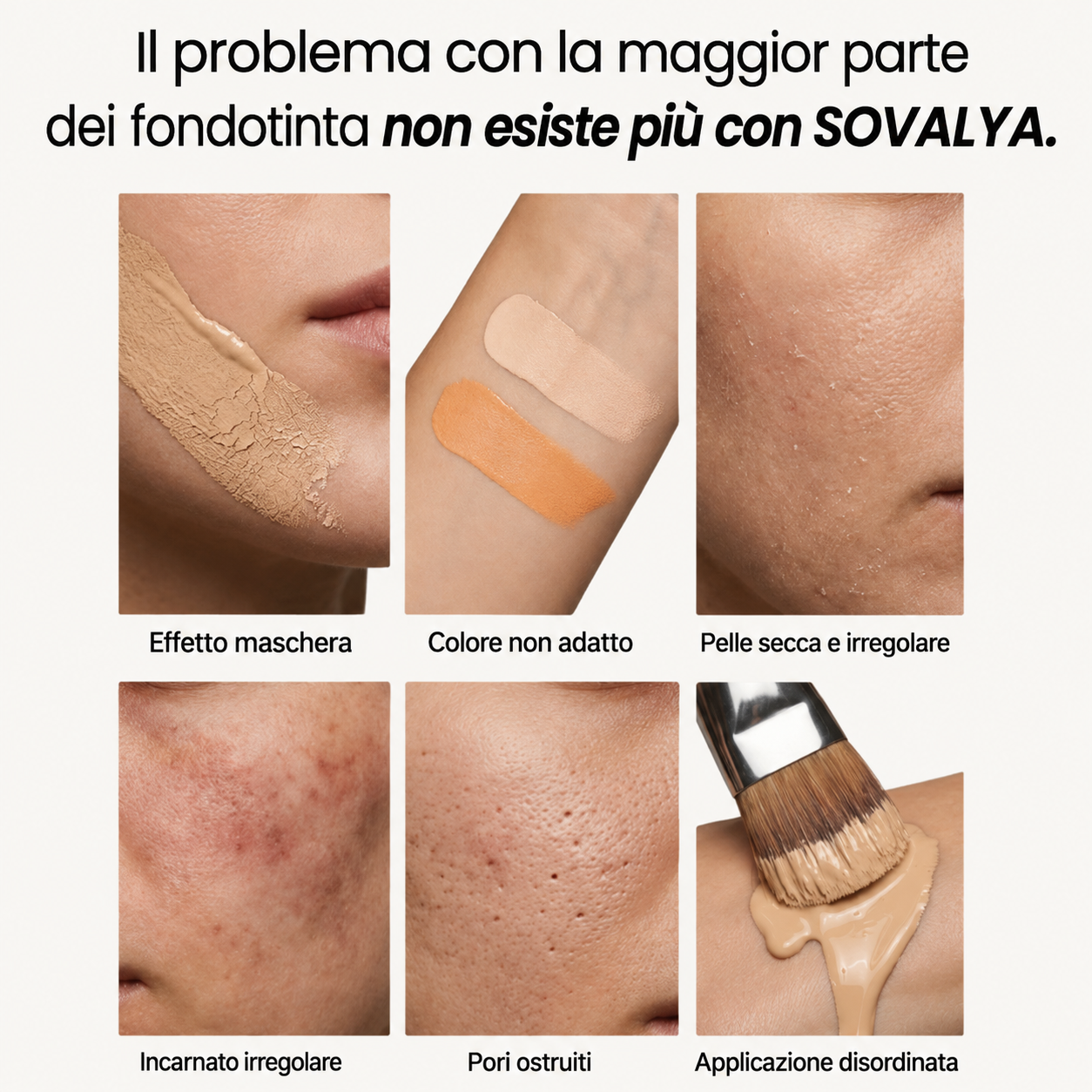 Fondotinta intelligente con pennello incorporato