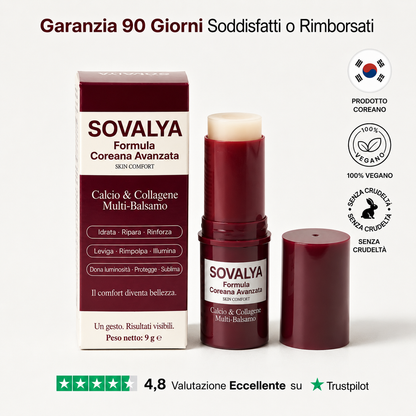Sovalya – Stick anti-età con calcio e collagene
