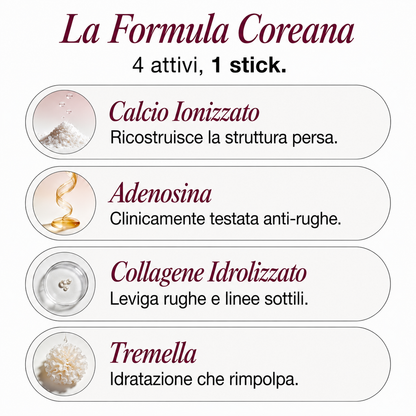 Sovalya – Stick anti-età con calcio e collagene
