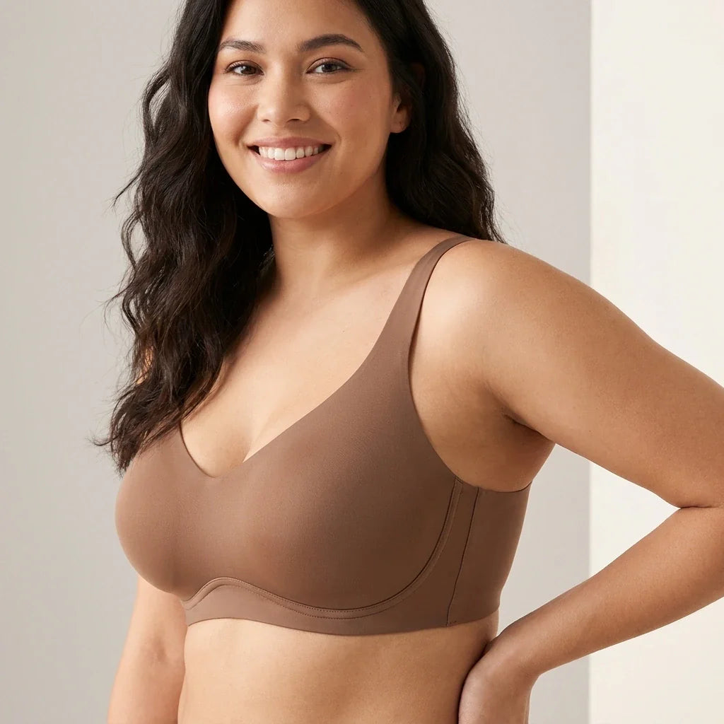 Reggiseno senza ferretto con sostegno morbido e confortevole